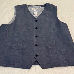Joseph Abboud Navy Blue Vest